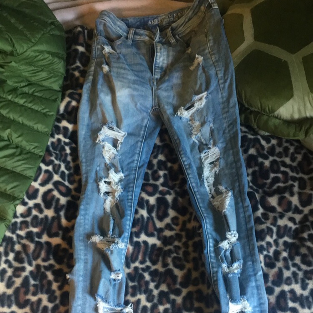 Super Hi-Rise American Eagle Jegging Size 2 X-long